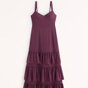 Abercrombie and Fitch Tiered Maxi Dress
